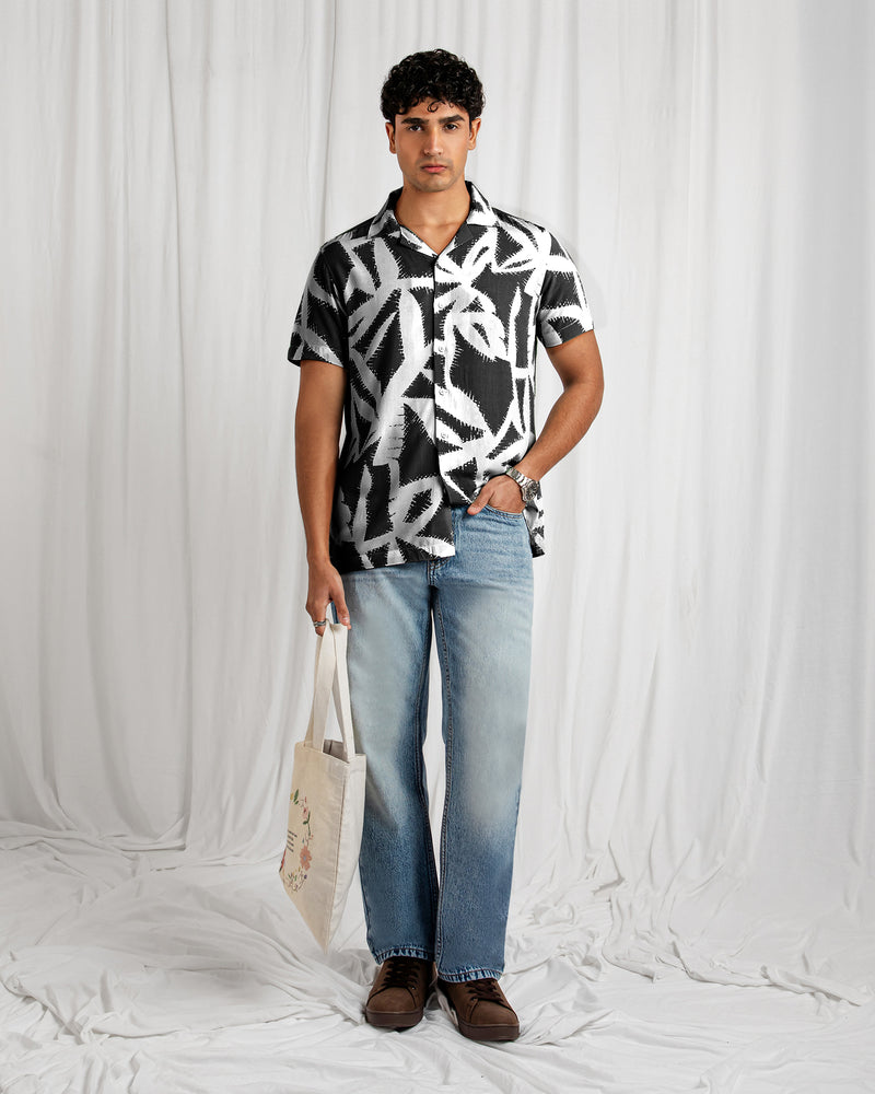 Men Regular Fit Casual Shirt - Engine - Buy Now