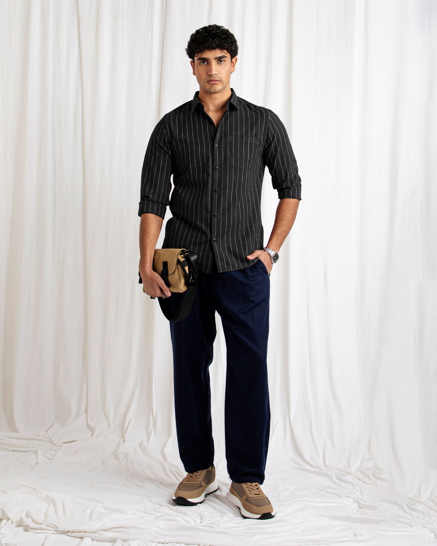 Men Regular Fit Casual Shirt - Engine - Buy Now