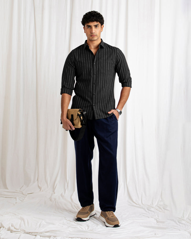 Men Regular Fit Casual Shirt - Engine - Buy Now