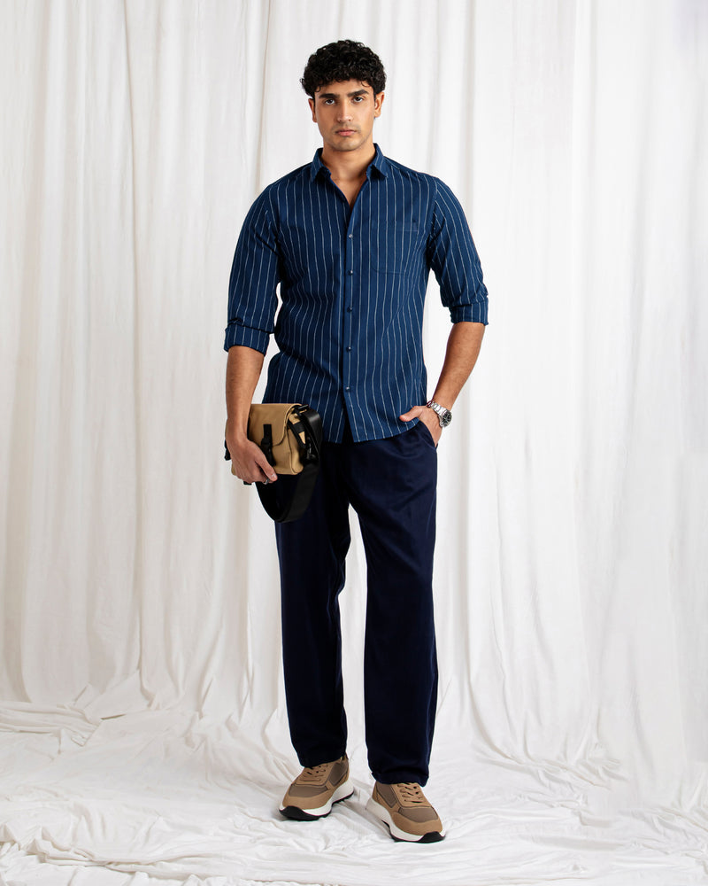 Men Regular Fit Casual Shirt - Engine - Buy Now