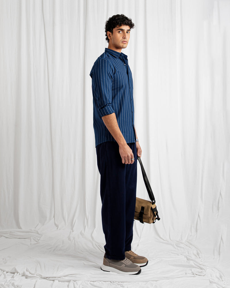 Men Regular Fit Casual Shirt - Engine - Buy Now