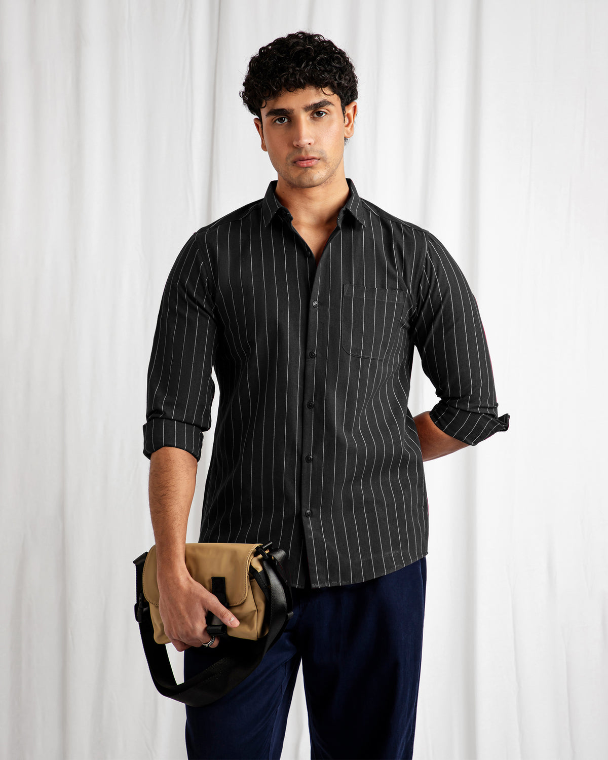 Men Regular Fit Casual Shirt - Engine - Buy Now