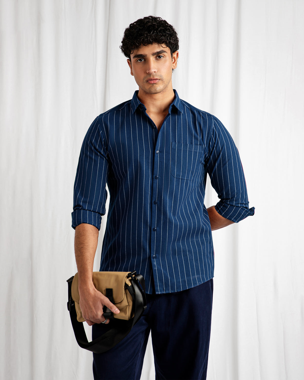 Men Regular Fit Casual Shirt - Engine - Buy Now
