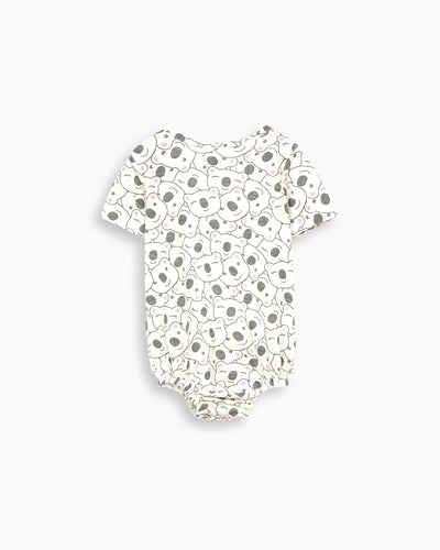 Girls Printed Romper