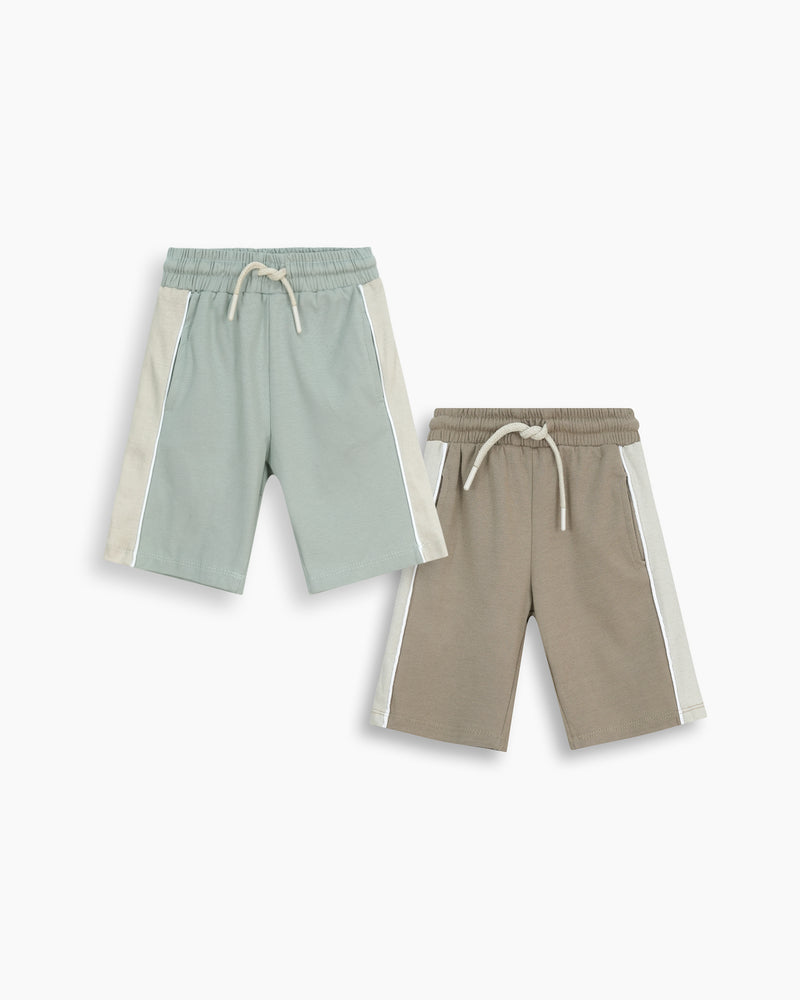 Boys Basic Shorts (Pack Of 2) - Engine - Buy Now