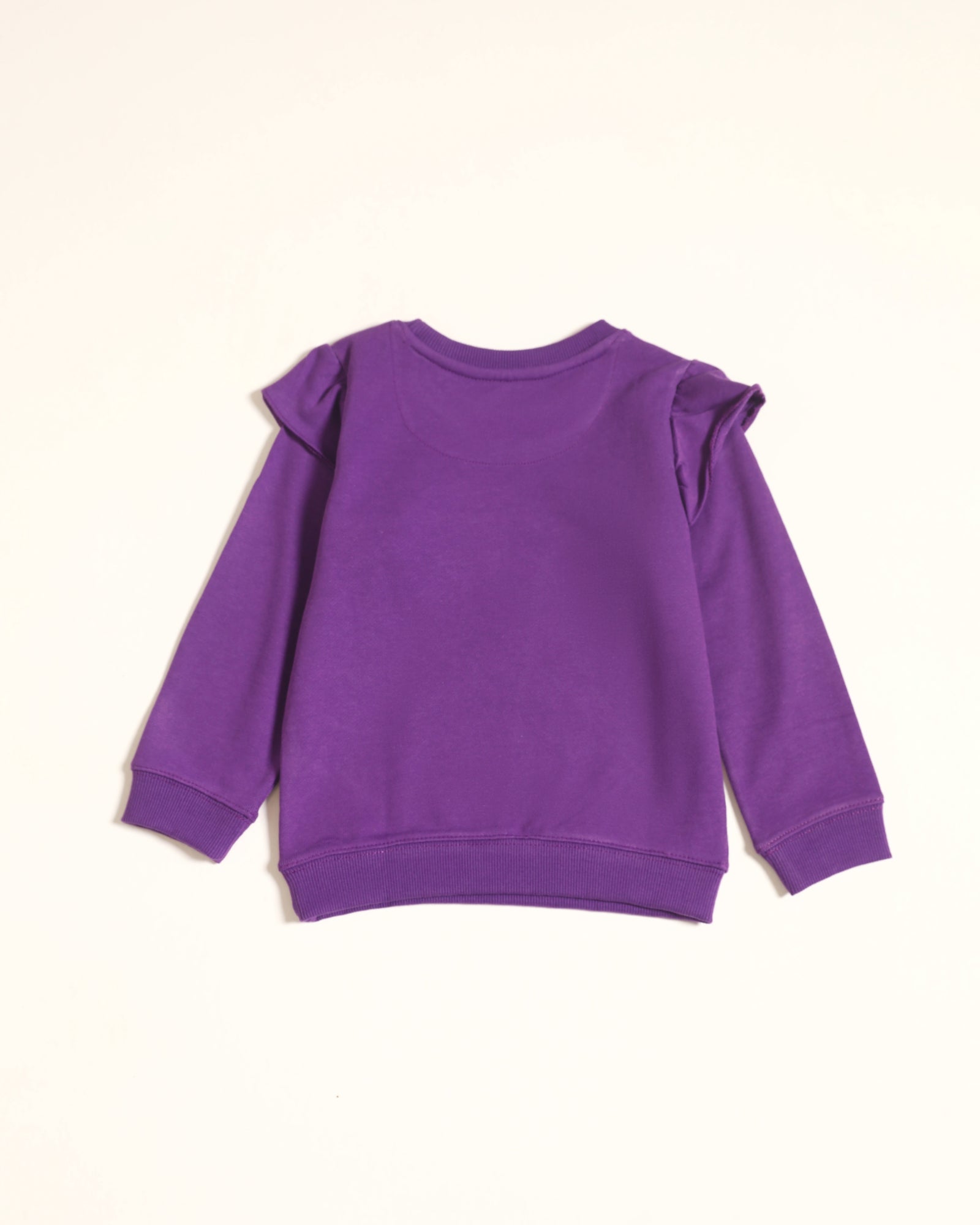 Girls Typography Sweatshirt