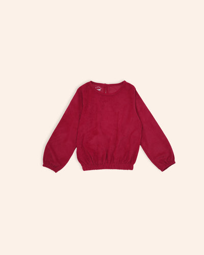 Girls Basic Sweatshirt