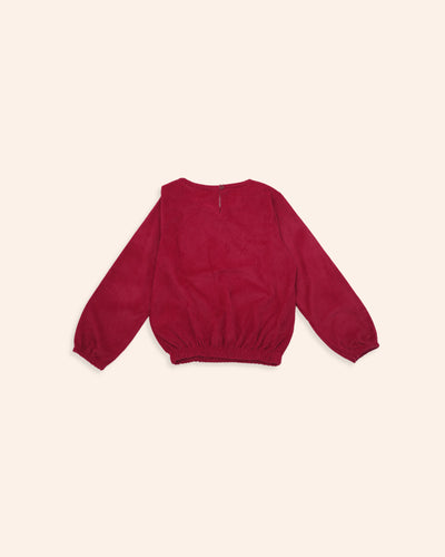 Girls Basic Sweatshirt