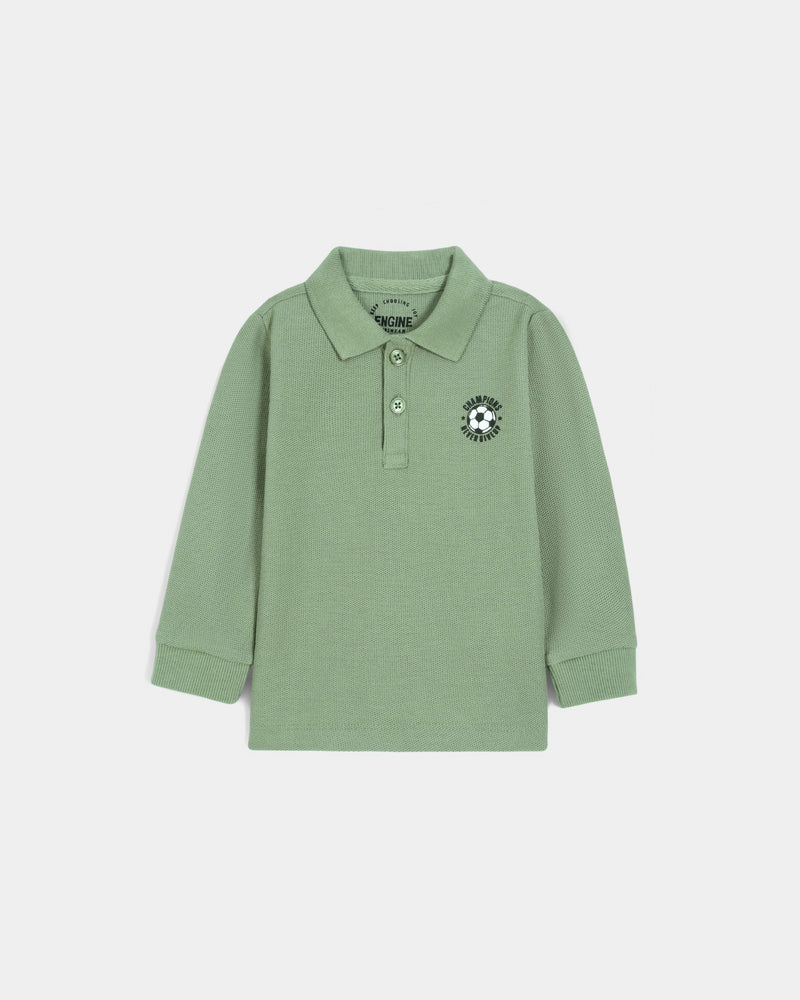 Boys Polo Tee - Engine - Buy Now