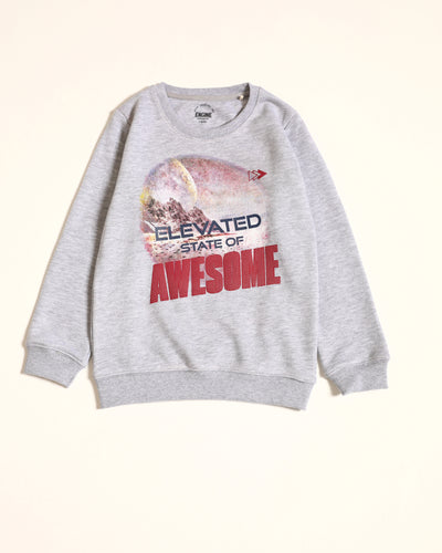 Boys Typography Sweatshirt