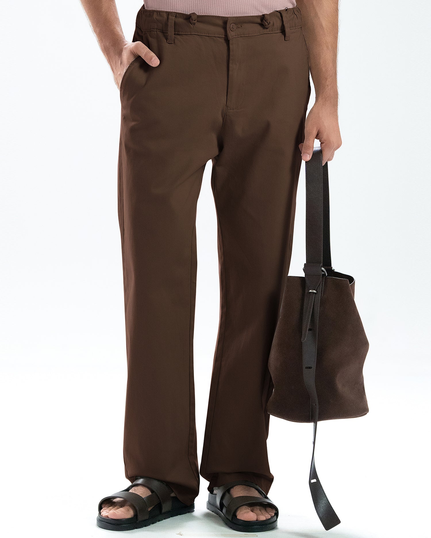 Men Straight Fit Pant