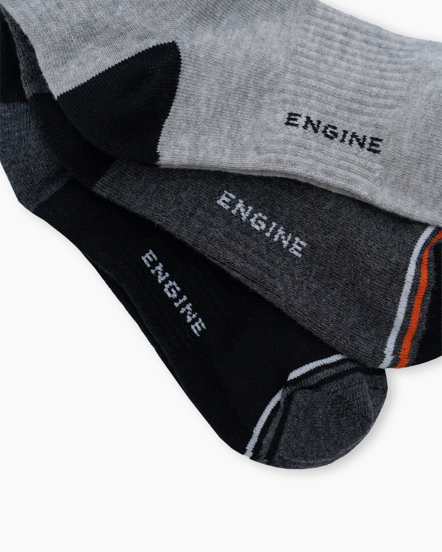 Men Crew Cut Socks - Engine - Buy Now