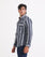 Men L/S Striper Casual Shirt For MEN - ENGINE