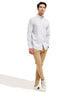 Men S/S Striper Casual Shirt