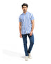 Men Striped Button Down