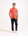 Men S/S Striper Casual Shirt For MEN - ENGINE