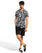 Men S/S Print Casual Shirt For MEN - ENGINE