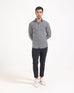 Men L/S Check Casual Shirt