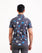 Men S/S Print Casual Shirt For MEN - ENGINE