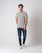 Men Striped Casual Shirt For MEN - ENGINE