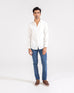 Men L/S Plain Casual Shirt