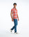 Men S/S Check Casual Shirt For MEN - ENGINE