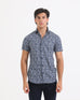 Men S/S Print Casual Shirt