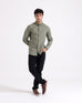 Men L/S Plain Casual Shirt