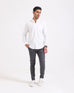 Men L/S Plain Casual Shirt