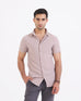 Men S/S Plain Casual Shirt