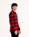 Men L/S Check Casual Shirt For MEN - ENGINE