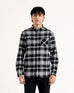 Men L/S Check Casual Shirt