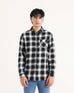 Men L/S Check Casual Shirt