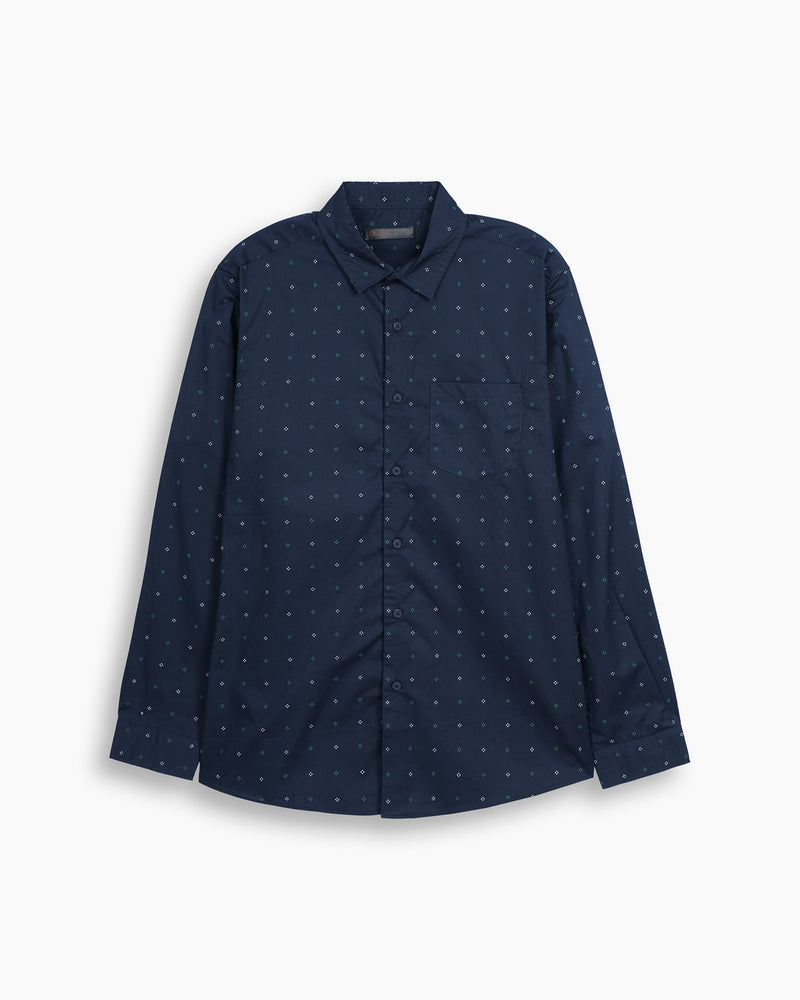 Men Regular Fit Casual Shirt - Engine - Buy Now
