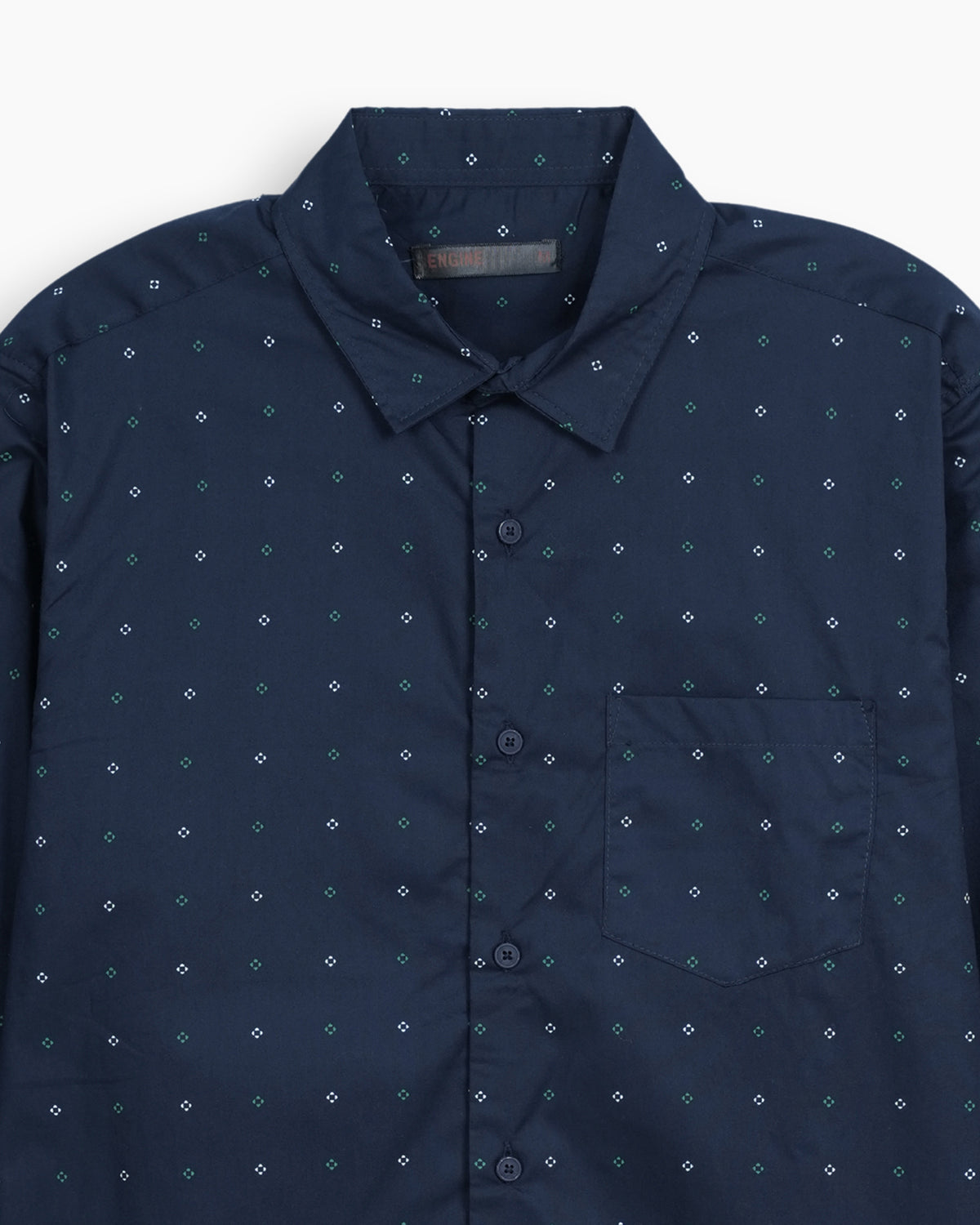 Men Regular Fit Casual Shirt - Engine - Buy Now