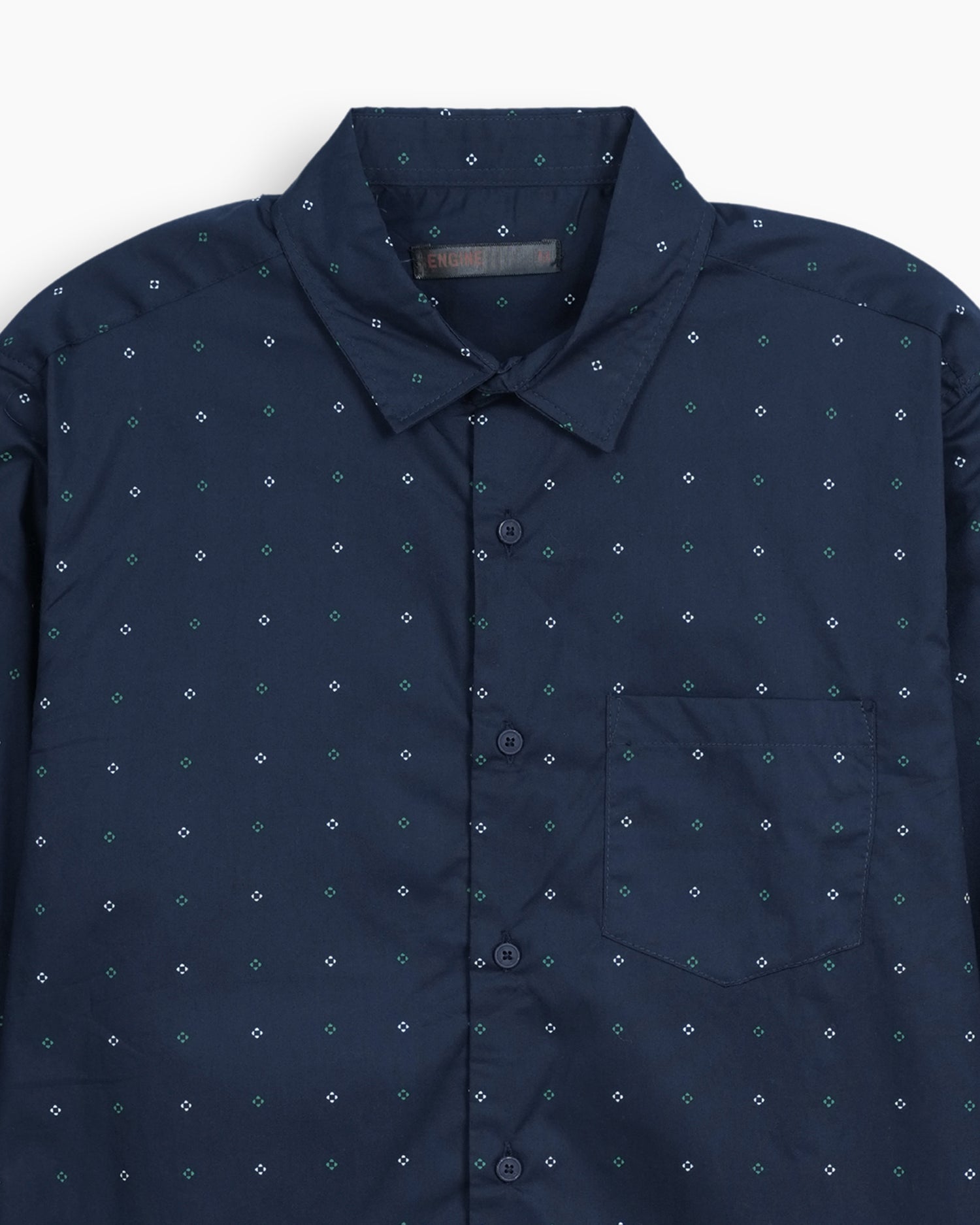 Men Regular Fit Casual Shirt - Engine - Buy Now