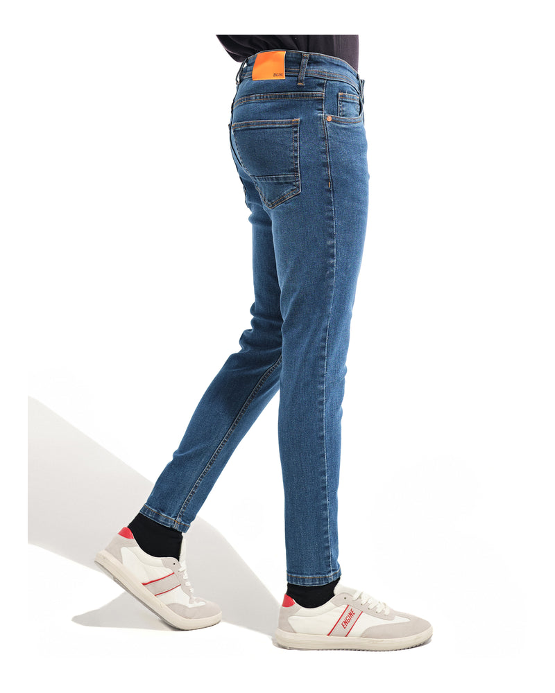Men Slim Fit Denim - Engine - Buy Now