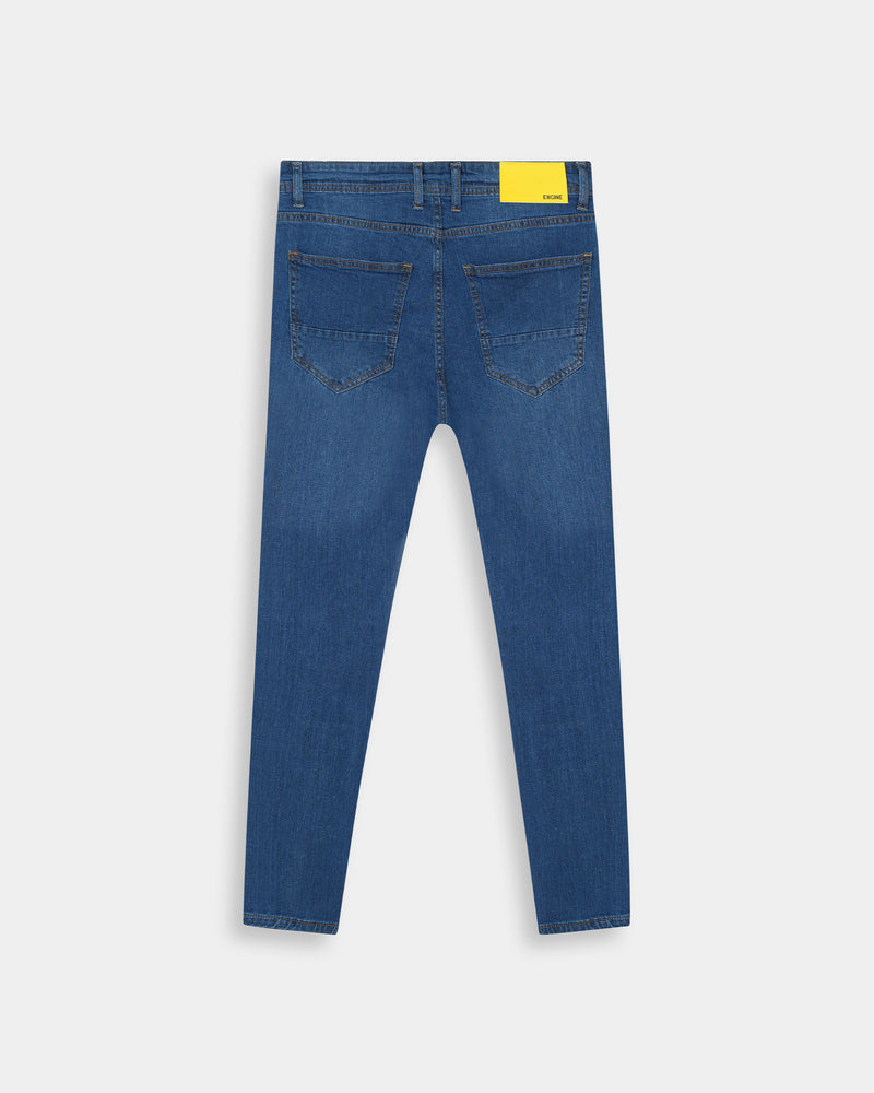 Men Carrot Fit Denim - Engine - Buy Now