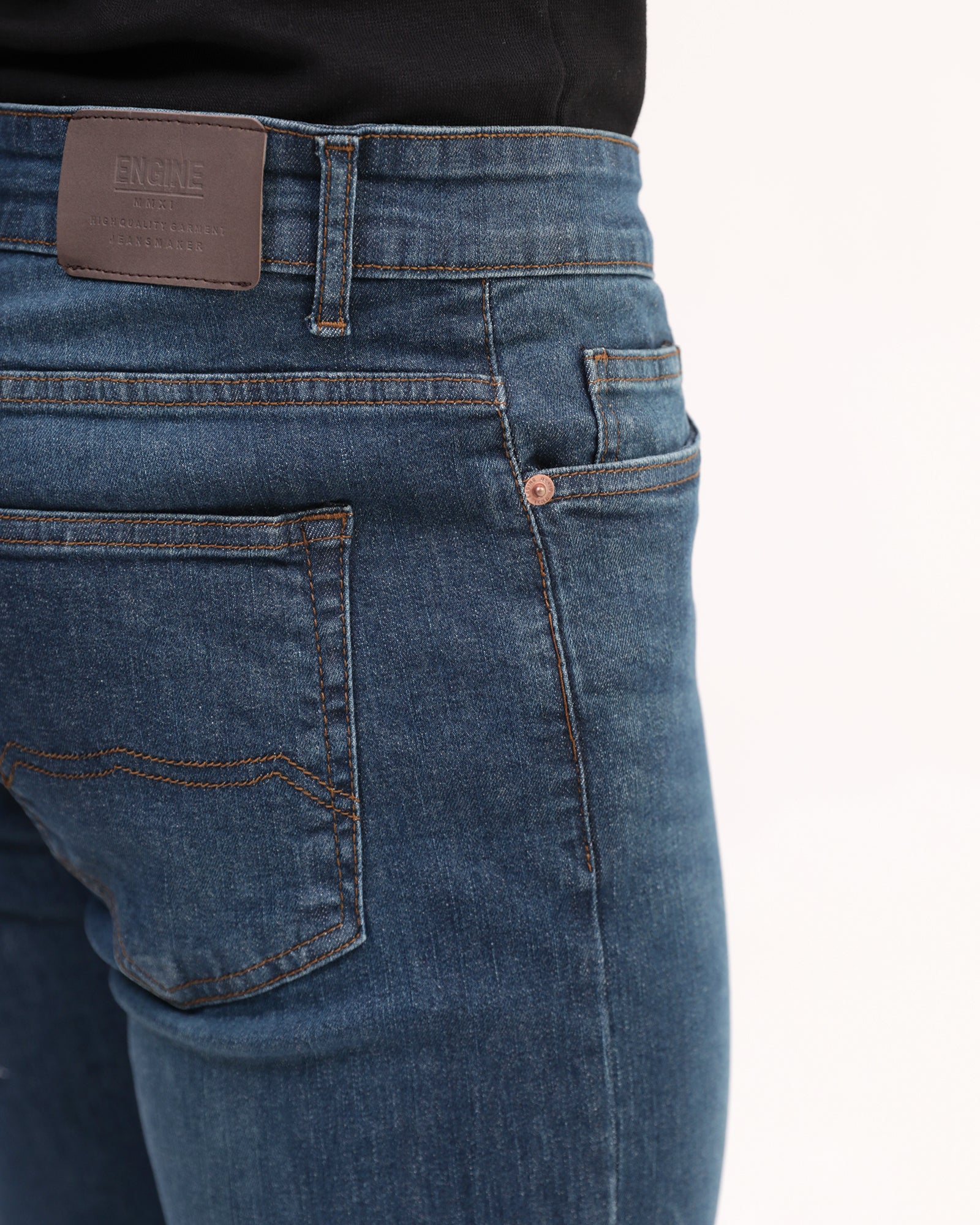 Men Slim Fit Denim - Engine - Buy Now