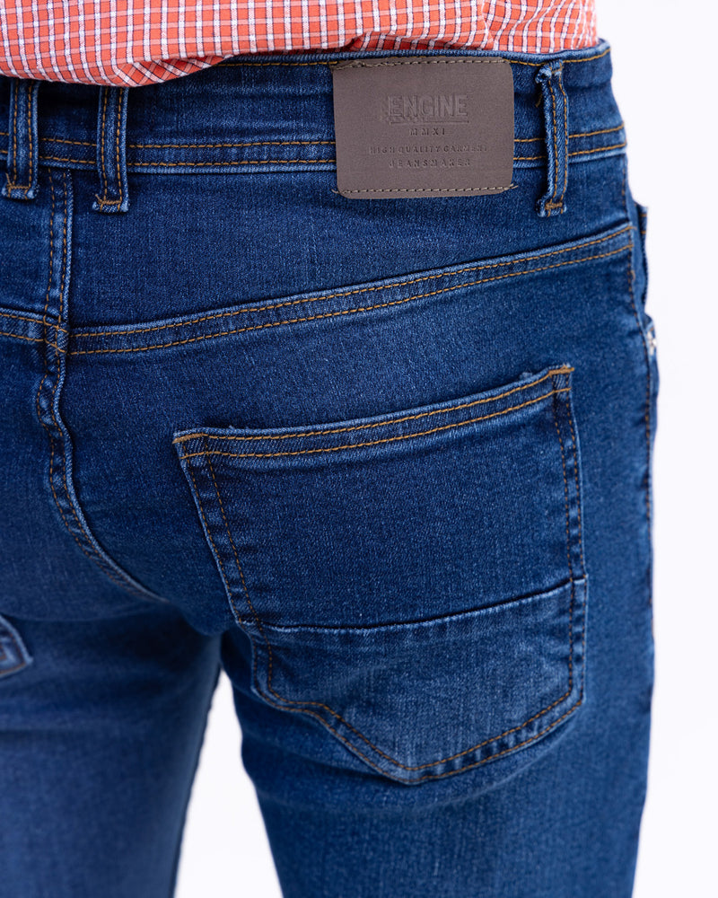 Men Slim Fit Denim - Engine - Buy Now