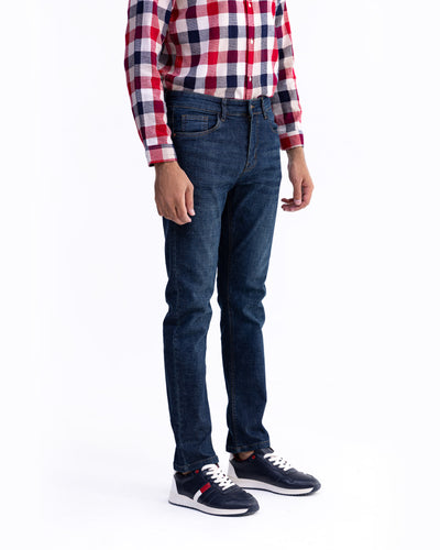 Men Slim Fit Denim