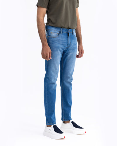 Men Slim Fit Denim