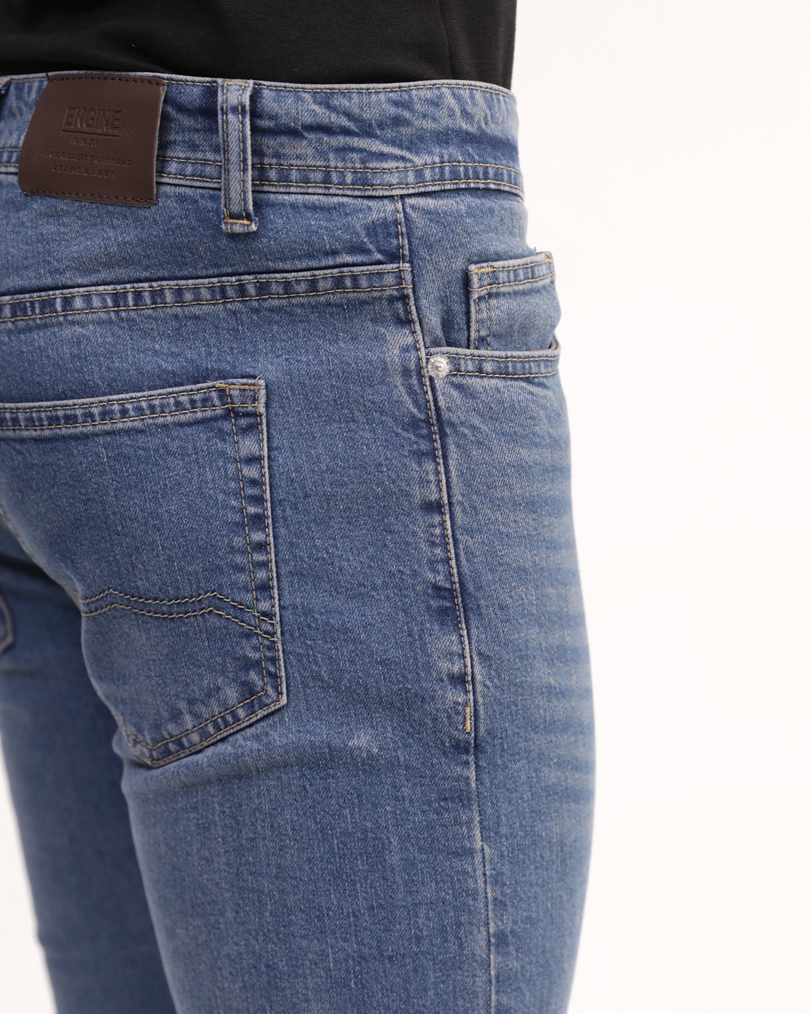 Men Slim Fit Denim