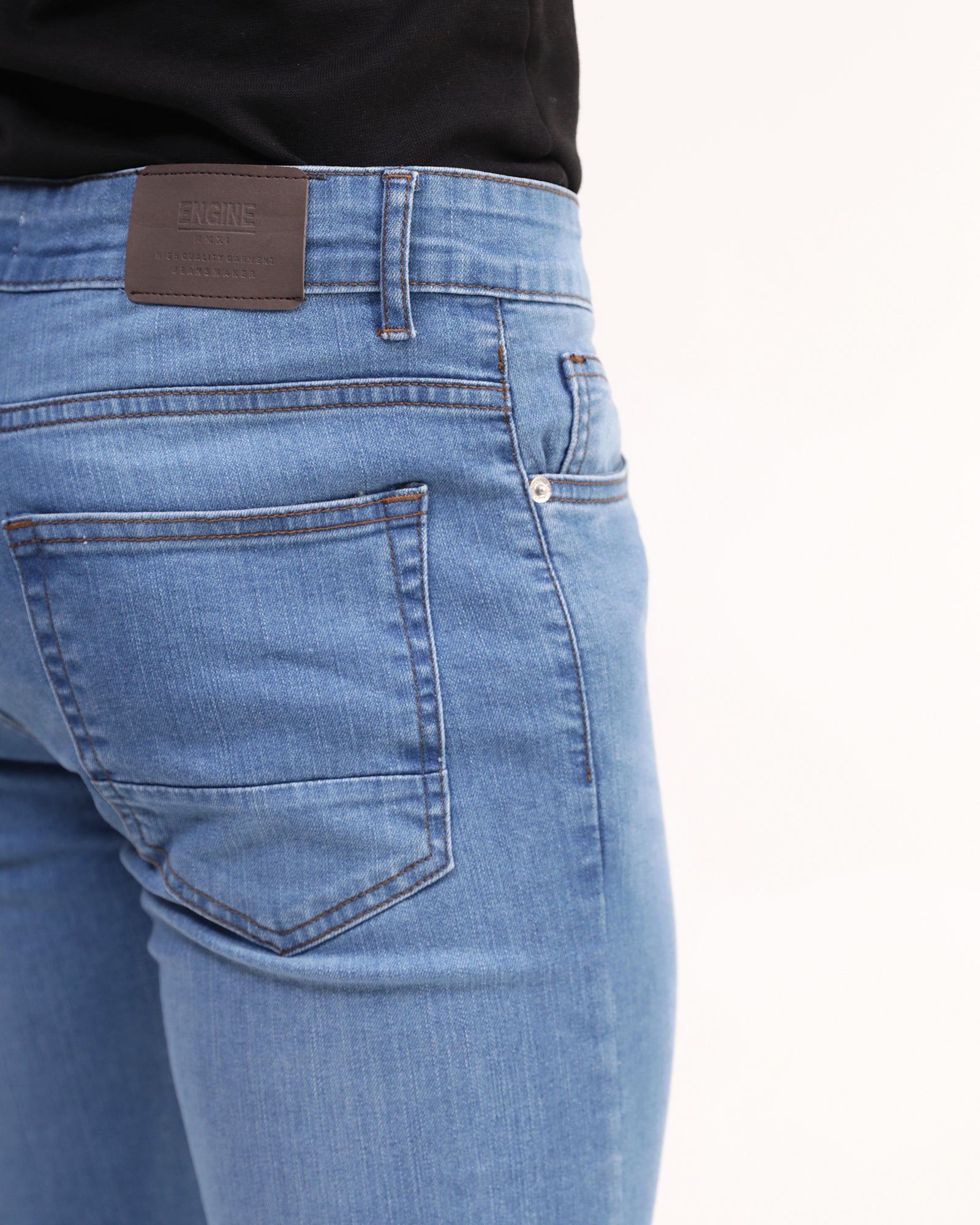 Men Slim Fit Denim