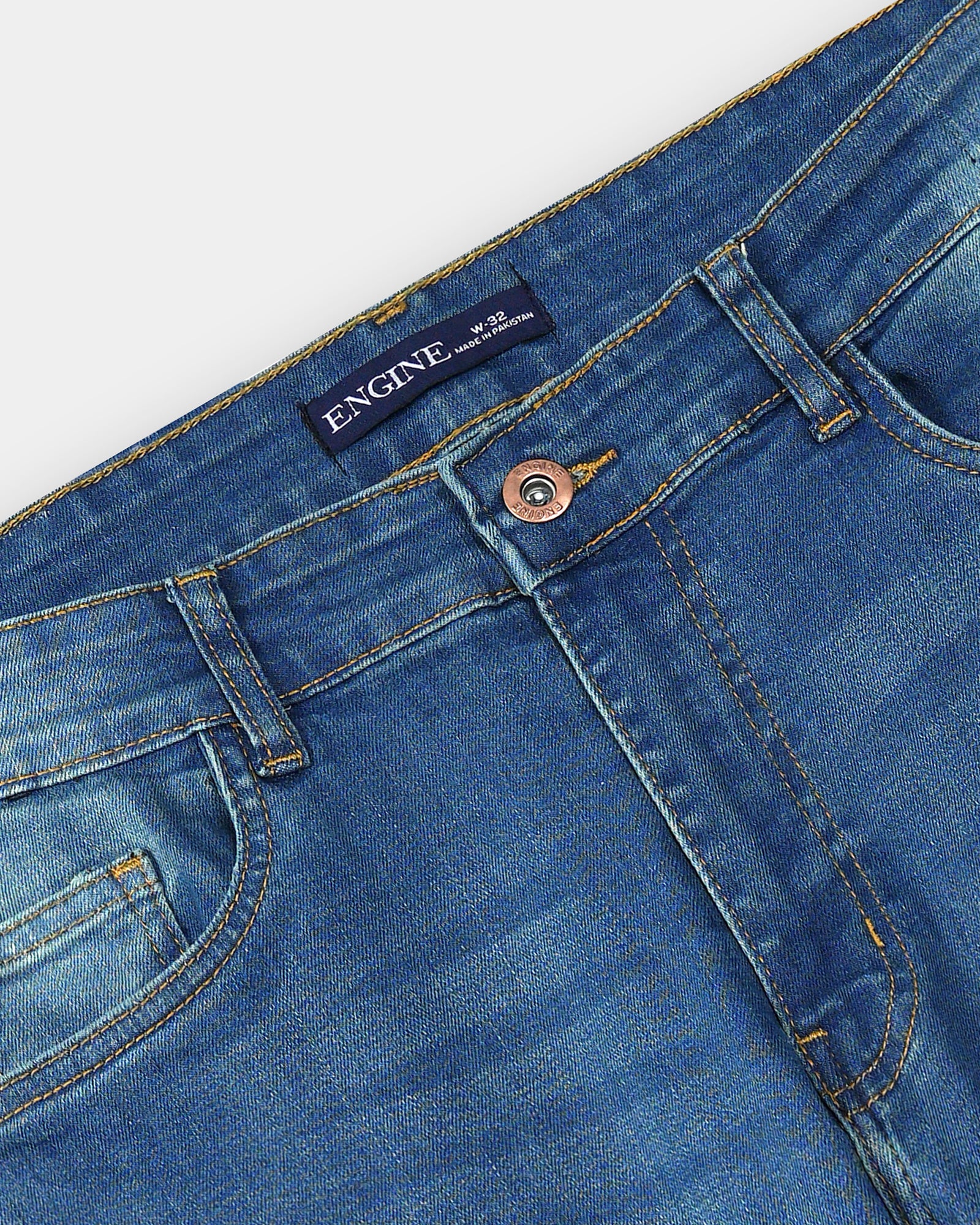 Men Slim Fit Denim - Engine - Buy Now