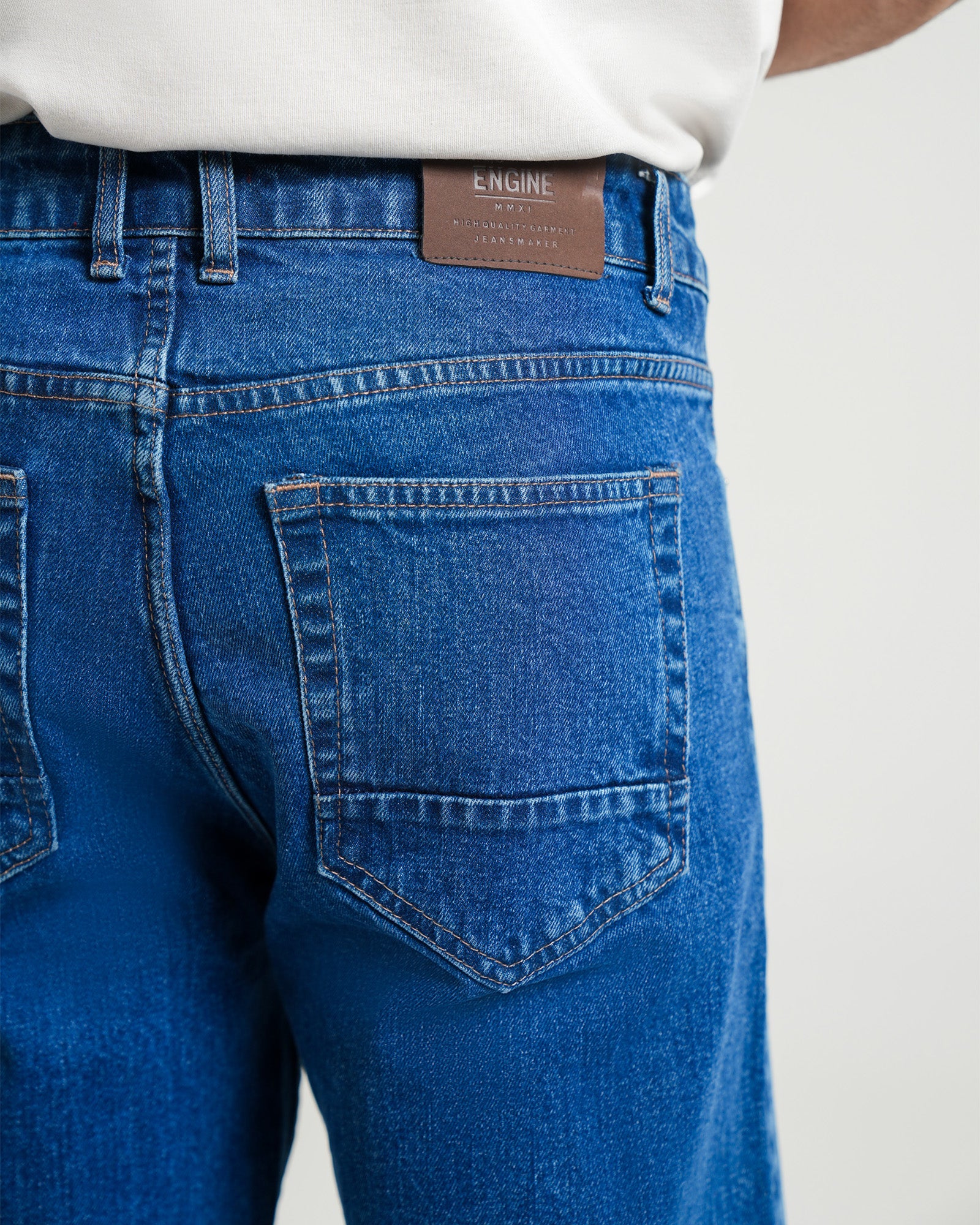 Men Regular Fit Denim - Engine - Buy Now