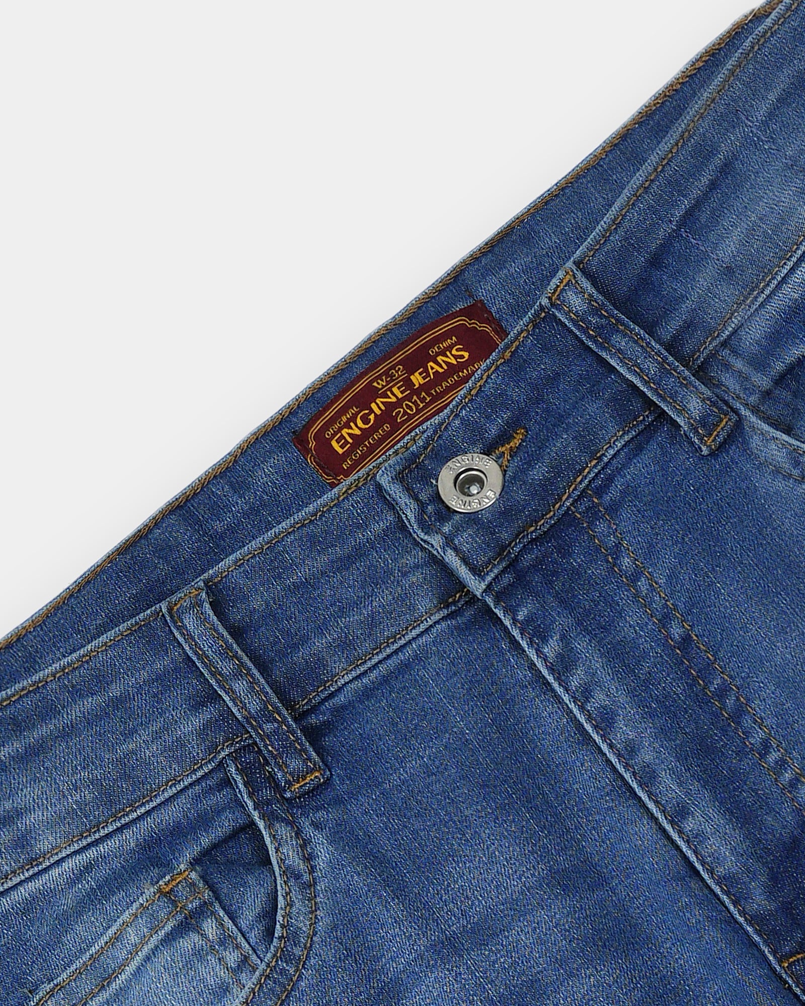 Men Slim Fit Denim