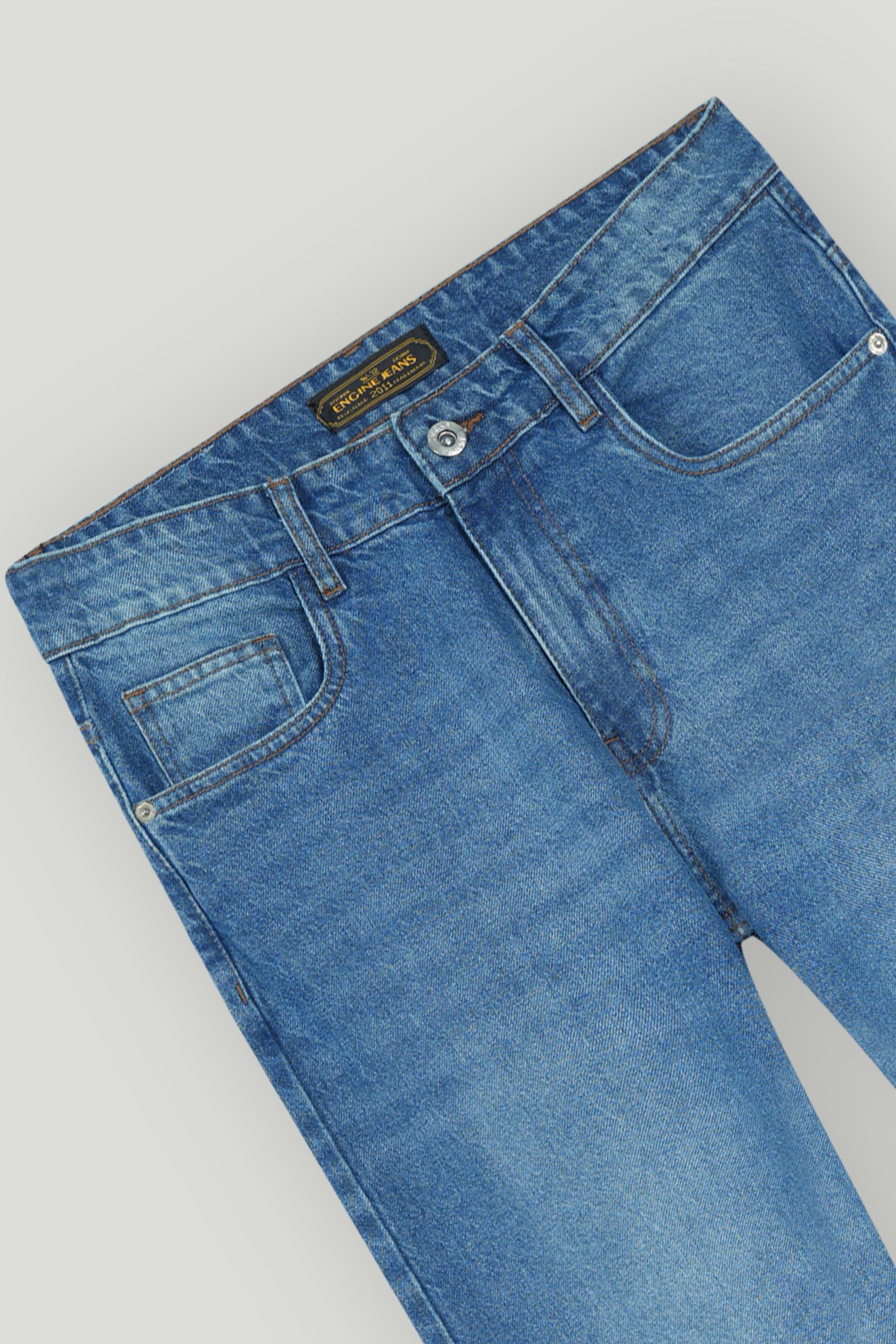 Men Regular Fit Denim - Engine - Buy Now