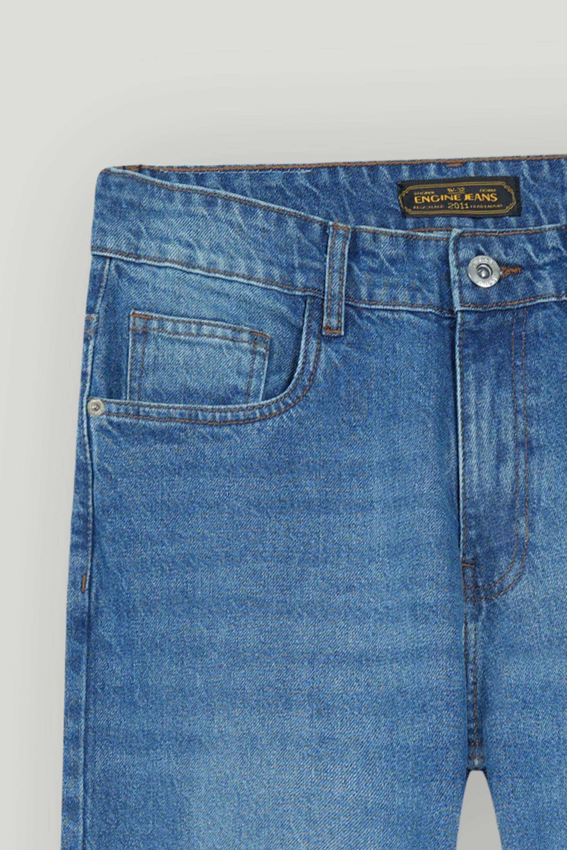 Men Regular Fit Denim - Engine - Buy Now