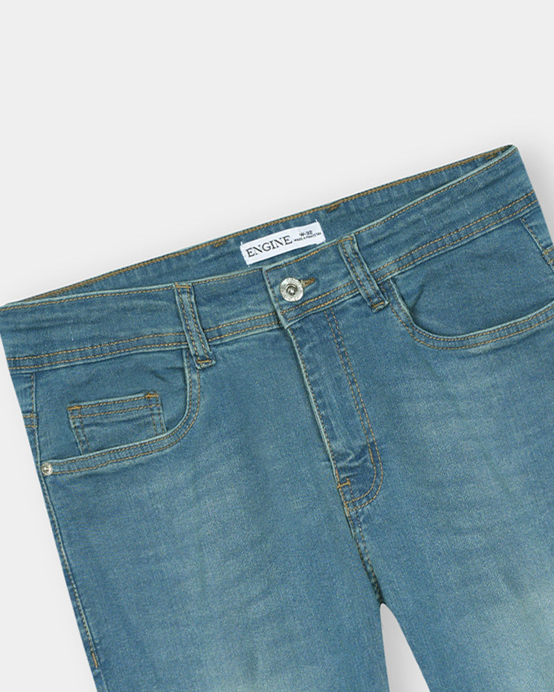 Men Slim Fit Denim - Engine - Buy Now